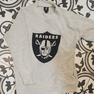 Raiders Gray Sweater